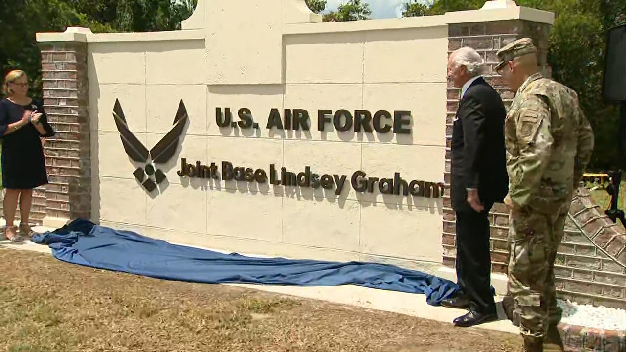 Joint Base Charleston renamed for late Sen. Graham
